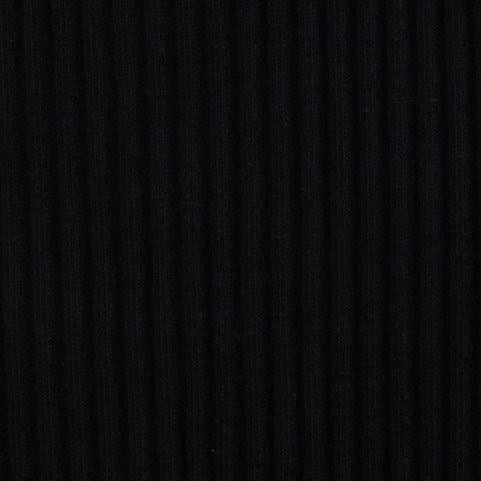 black ribbed fabric
