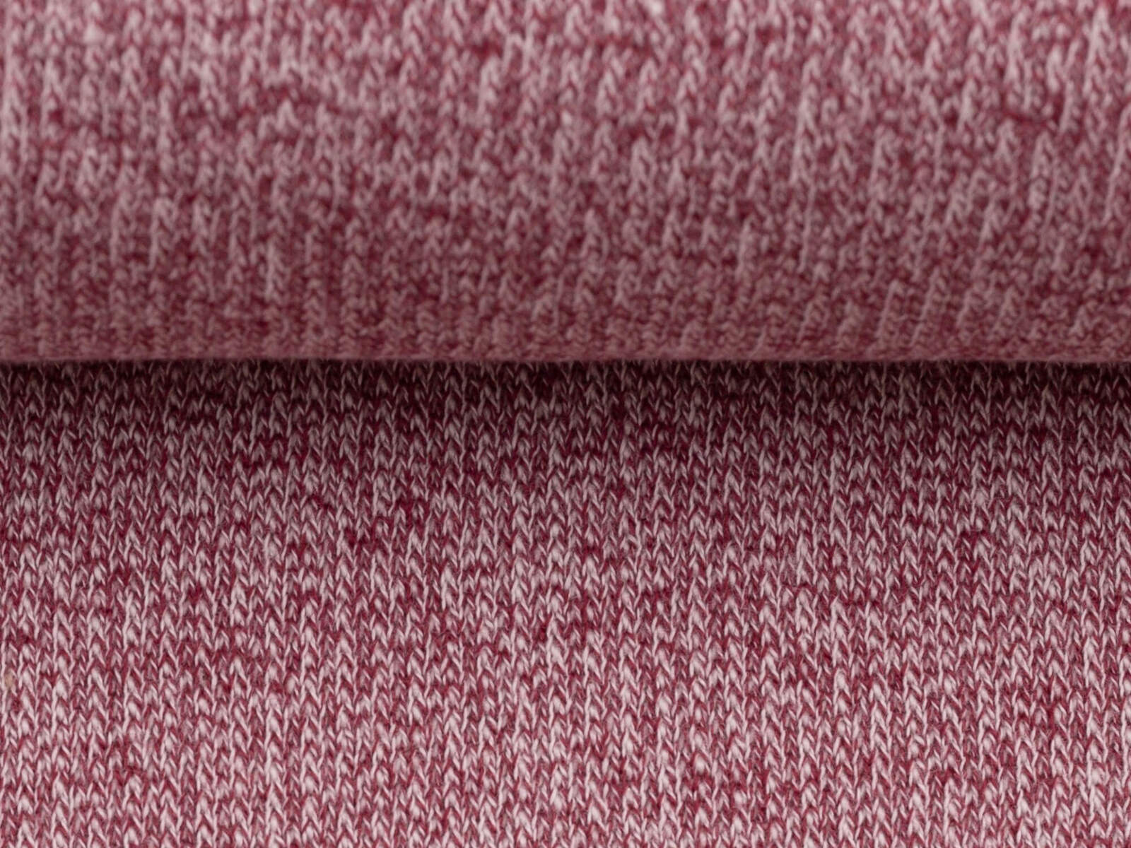 European Knit | 100% Cotton French Terry Lightweight Knit, Melange ...
