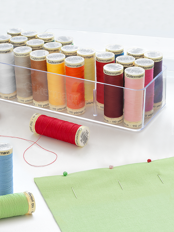 Gutermann, Sewing Thread Set, Box 27 x 100m Sew All Spools Wattle