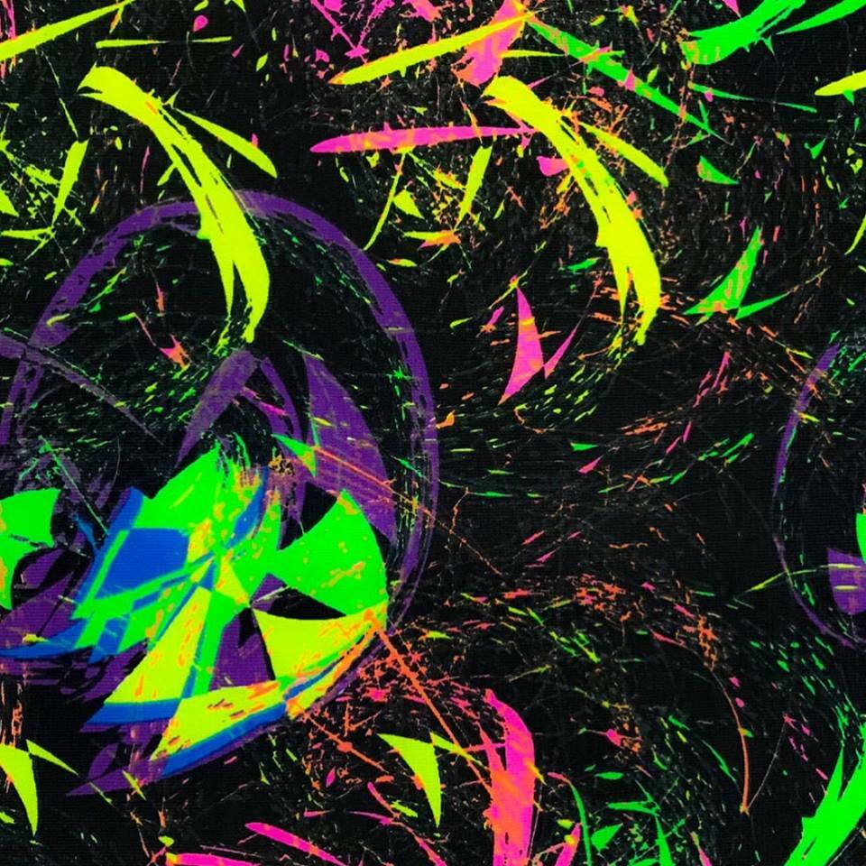 Neon jersey fabric Clearance