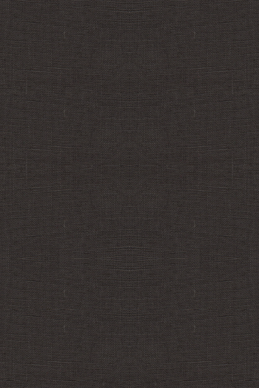 European Linen Fabric Solid Charcoal Grey Wattle Hill Fabrics