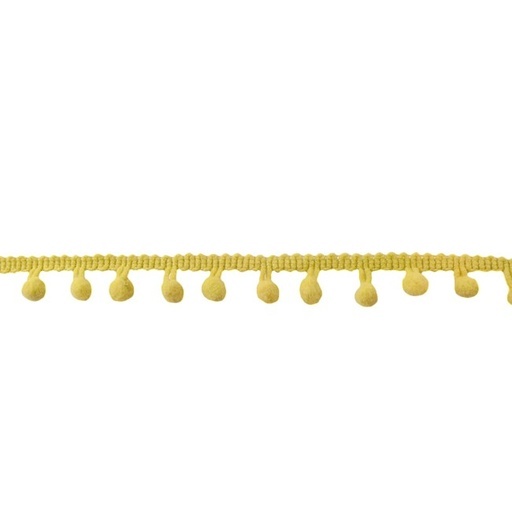 Pom Pom Trim 15mm - Yellow