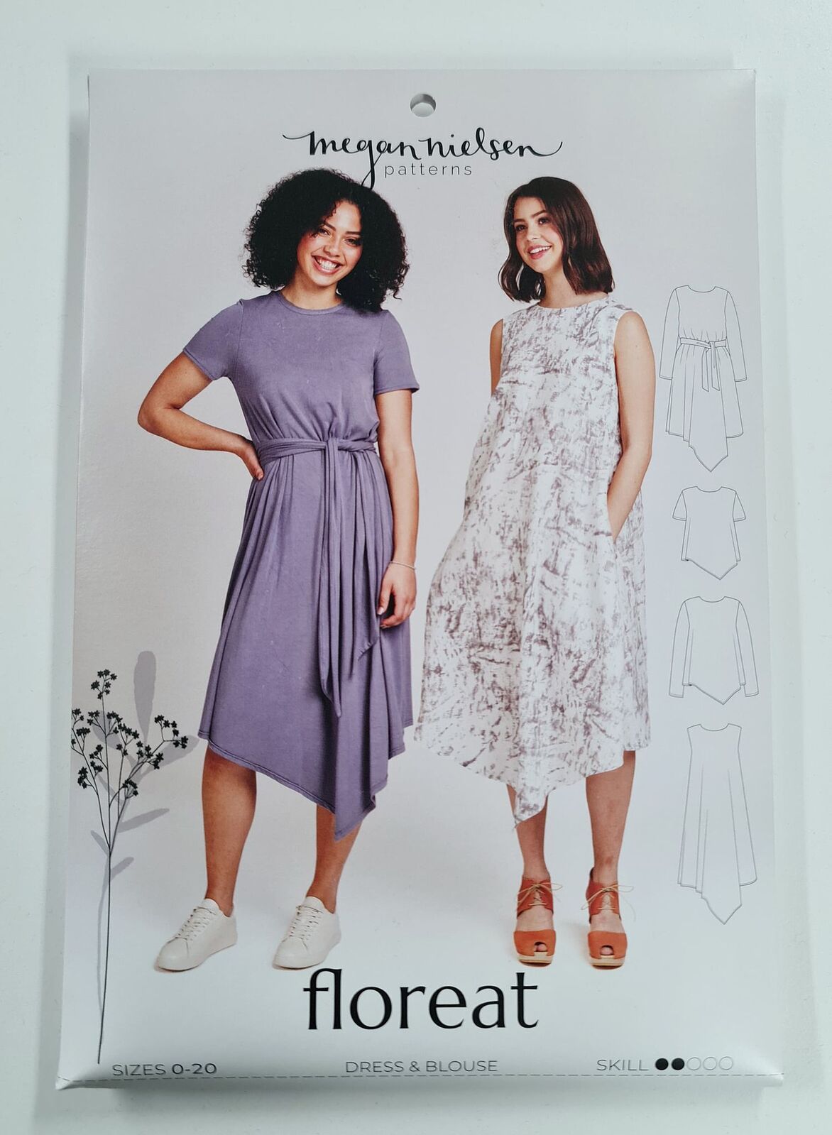 Megan Nielsen Patterns, Floreat Dress & Top Sewing Pattern