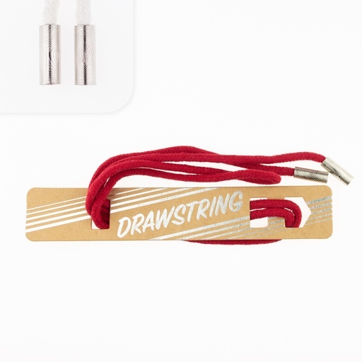 Hoodie Drawstring Cord, 5mm x 110cm, Red