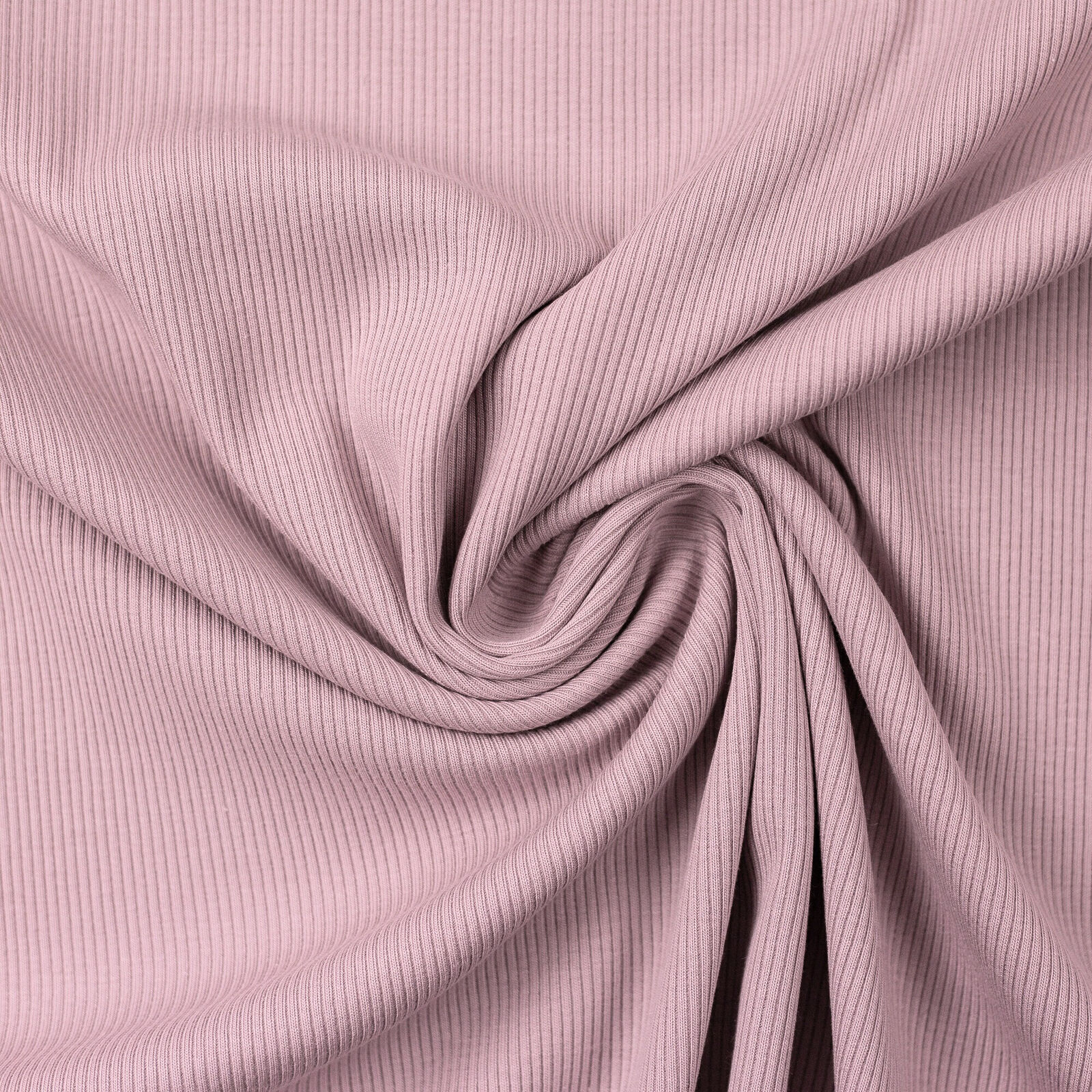 European Fine Ribbed Jersey, Oeko-Tex, Light Rose