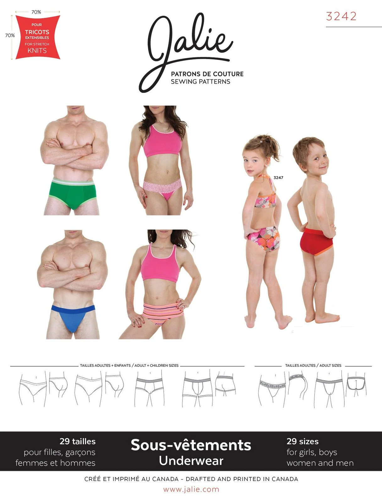 Mens Contoured Jockstrap Underwear Sewing Pattern MAIL – Sew It