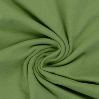 European Smooth Ribbing, Oeko-Tex, Solid, Moss