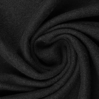 Merino Boiled Wool, Oeko-Tex, Black
