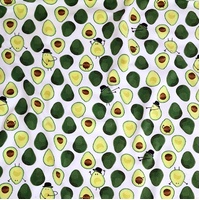 European Cotton Elastane Jersey, Oeko-Tex, Avocado