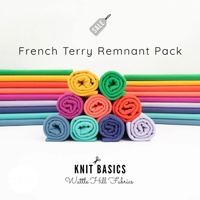 Knit Basics Value Grab Bag, Cotton French Terry Knit, Cool Colours