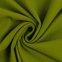 European Knit, Oeko-Tex French Terry, Solid, Khaki Green