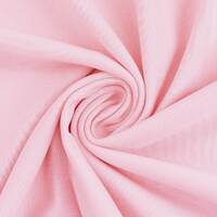 European Cotton Elastane Jersey, Solid, Oeko-Tex, Pastel Pink