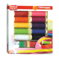 Gutermann, Sewing Thread Set with Measuring Tape