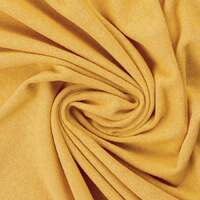 European Knitted Brushed Cotton, Mid Weight, Light Ochre