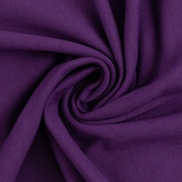 European Knit, Oeko-Tex French Terry, Solid, Purple