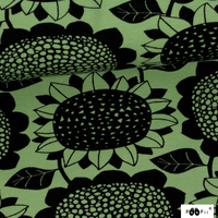 PaaPii Design, GOTS Organic French Terry, Sunflower Forest