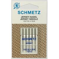 Schmetz Needles, Jersey 130/705 H SUK 70/10