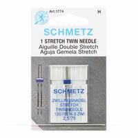 Schmetz Needles, Stretch Twin 130/705 H-S ZWI 2.5/75