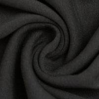 *REMNANT 75cm* European Alpine Fleece Sweater Knit, Charcoal Grey