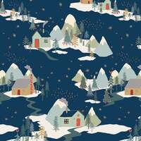 Art Gallery Fabrics, Cozy & Joyful, Winter Wonderland