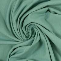 European Cotton Elastane Jersey Knit, Oeko-Tex, Denim Look, Sage