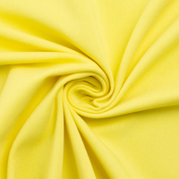 *REMNANT 79cm* European Cotton Elastane Jersey, Solid, Oeko-Tex, Sunny Yellow