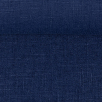 European Linen, Plain, Denim Blue