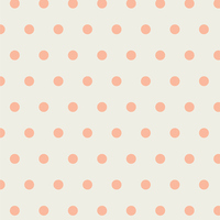 Art Gallery Fabrics, Oeko-Tex, Spotted Bubbles Creamsicle in KNIT
