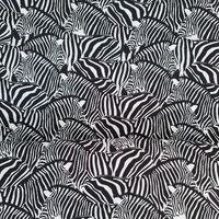 European Viscose Rayon, Oeko-Tex, Monochrome Zebras
