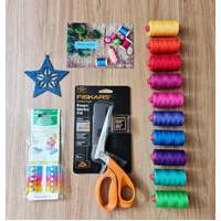 Fiskars Scissor/Thread Gift Wrapped Bundle