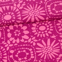PaaPii Design, GOTS Organic Jersey, Virkka Pink Purple