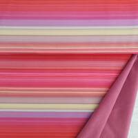 European Soft Shell, Nano Stretch, Stripes Multi Bright Pink