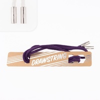 Hoodie Drawstring Cord, 5mm x 110cm, Purple