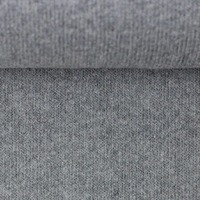 European Knitted Brushed Cotton, Winter Weight, Grey