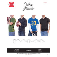 Jalie Sewing Patterns, 2918 Boys & Mens T-Shirts