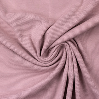 European Ribbing, Oeko-Tex, Fine Ribbed, Light Rose