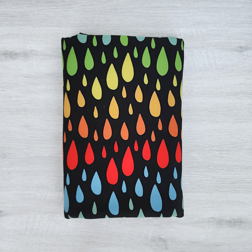 *REMNANT 183cm* European Softshell, Nano Stretch, Showers Red Black