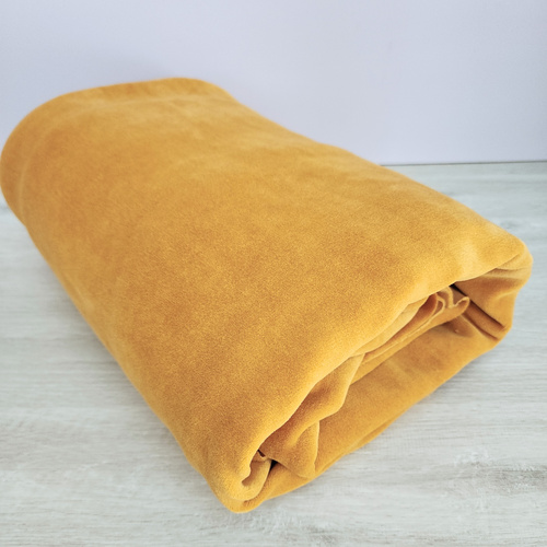 *REMNANT 169cm* Elvelyckan Design, Oeko-Tex, Velour Knit, Gold