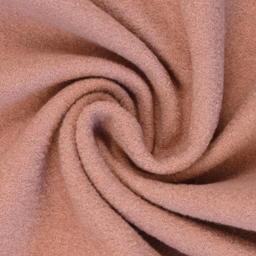 Boiled Wool, Heavy Weight, Oeko-Tex, Dark Nude Blush