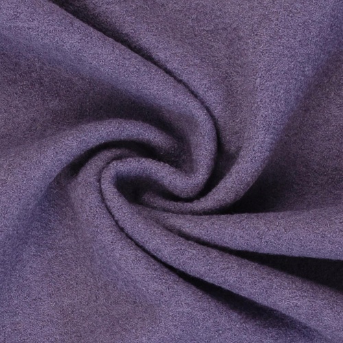 Boiled Wool, Heavy Weight, Oeko-Tex, Dark Iris