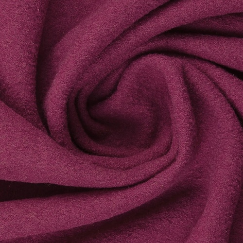 Merino Boiled Wool, Oeko-Tex, Mulberry