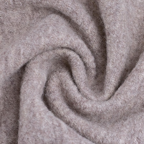 Merino Boiled Wool, Oeko-Tex, Melange Camel
