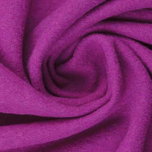 Boiled Wool, Heavy Weight, Oeko-Tex, Magenta