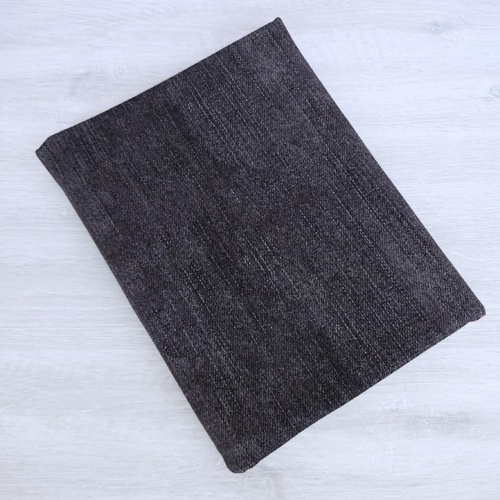 European Knit, Oeko-Tex French Terry, Denim Look Charcoal