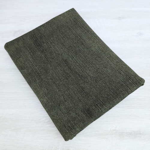 European Knit, Oeko-Tex French Terry, Denim Look Olivine