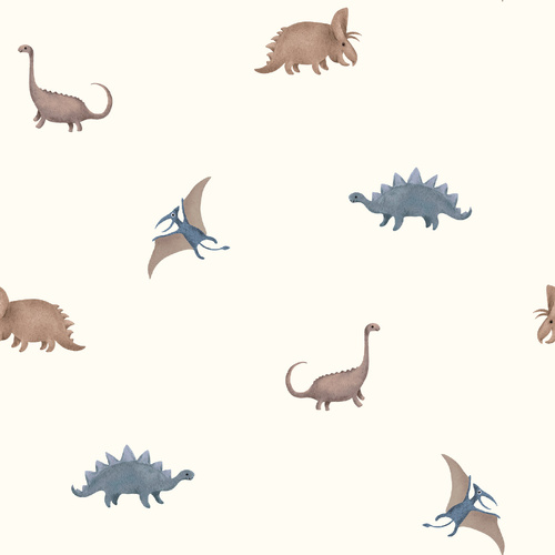 European Cotton Elastane Jersey, Oeko-Tex, Baby Dino Pearl