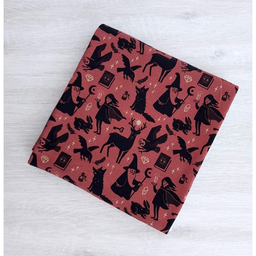 *REMNANT 85cm* European Cotton Elastane Jersey, Oeko-Tex, Folktale Autumn