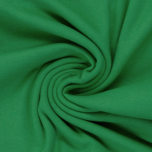 *REMNANT 120cm* European Jogging Sweater Knit, Oeko-Tex, Solid, Grass Green