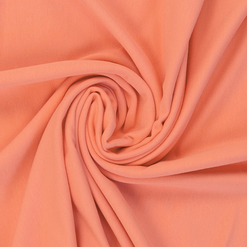 *REMNANT 70cm* European Knit, Oeko-Tex French Terry, Solid, Peach