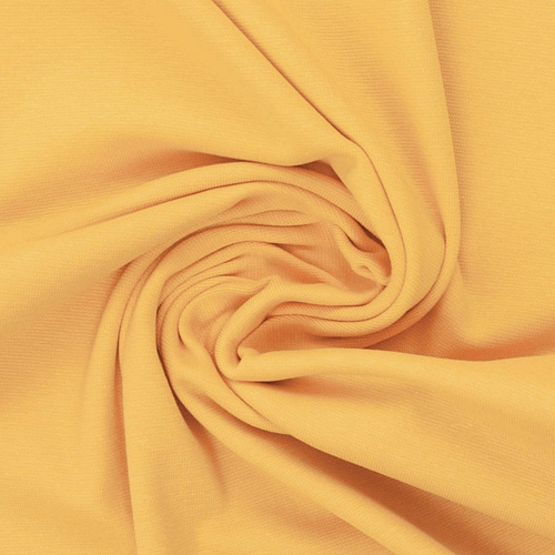 European Cotton Elastane Jersey, Solid, Oeko-Tex, Bumblebee SS25